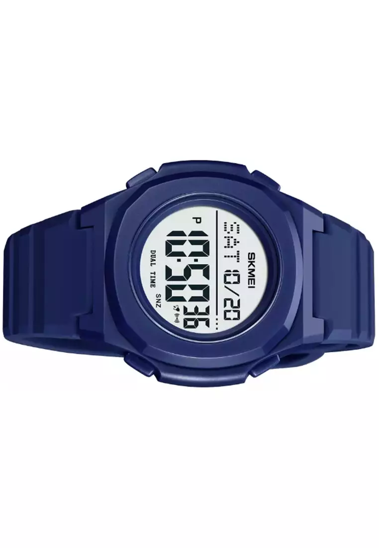 Jam Tangan Digital Pria Waterproof Many Function Strap Tali Material PU Silicone IR35 ORIGINAL