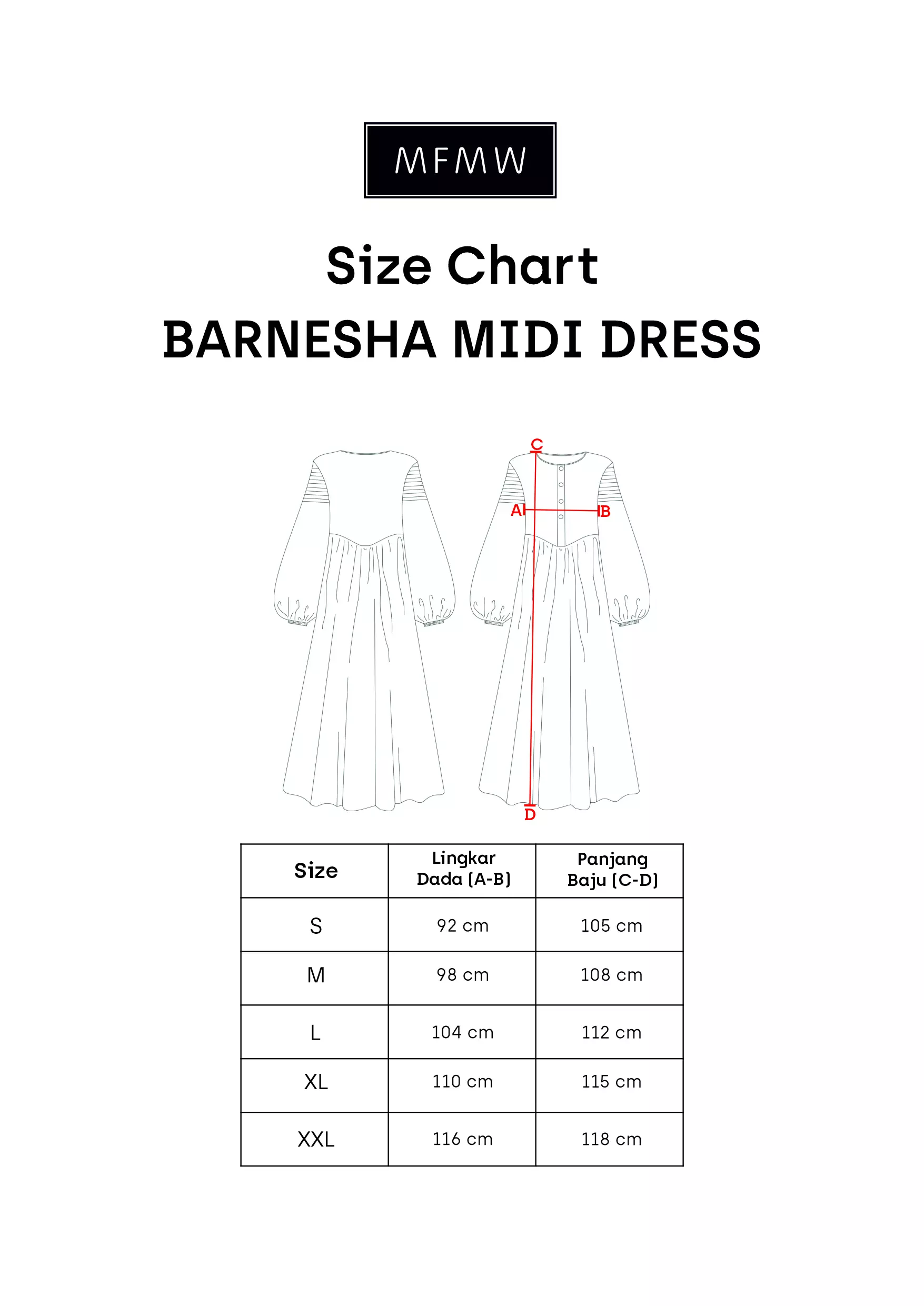 MFMW Barnesha Midi Dress Hijau
