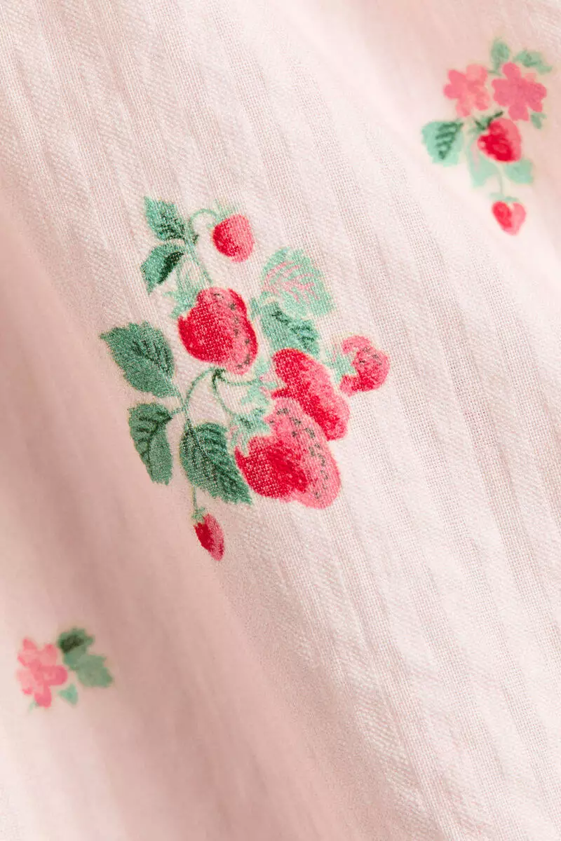 Tiered cotton dress
