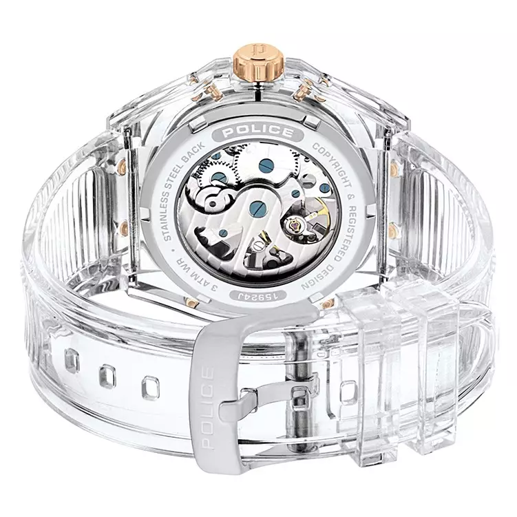 Jam Tangan Pria Police Automatic PL.15924JPCL/48AP Original