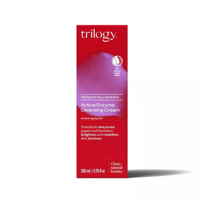 Trilogy Active Enzyme Cleans Cream 200 ml | Face Wash