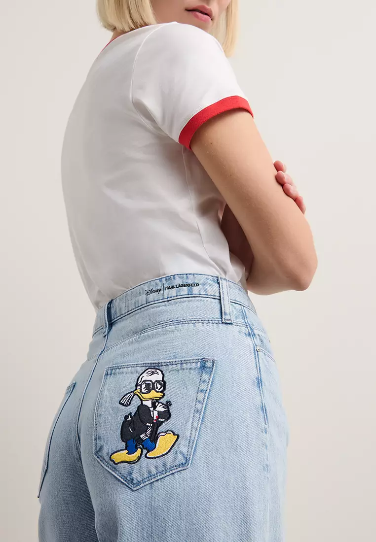 KL x Disney Wide Leg Jeans