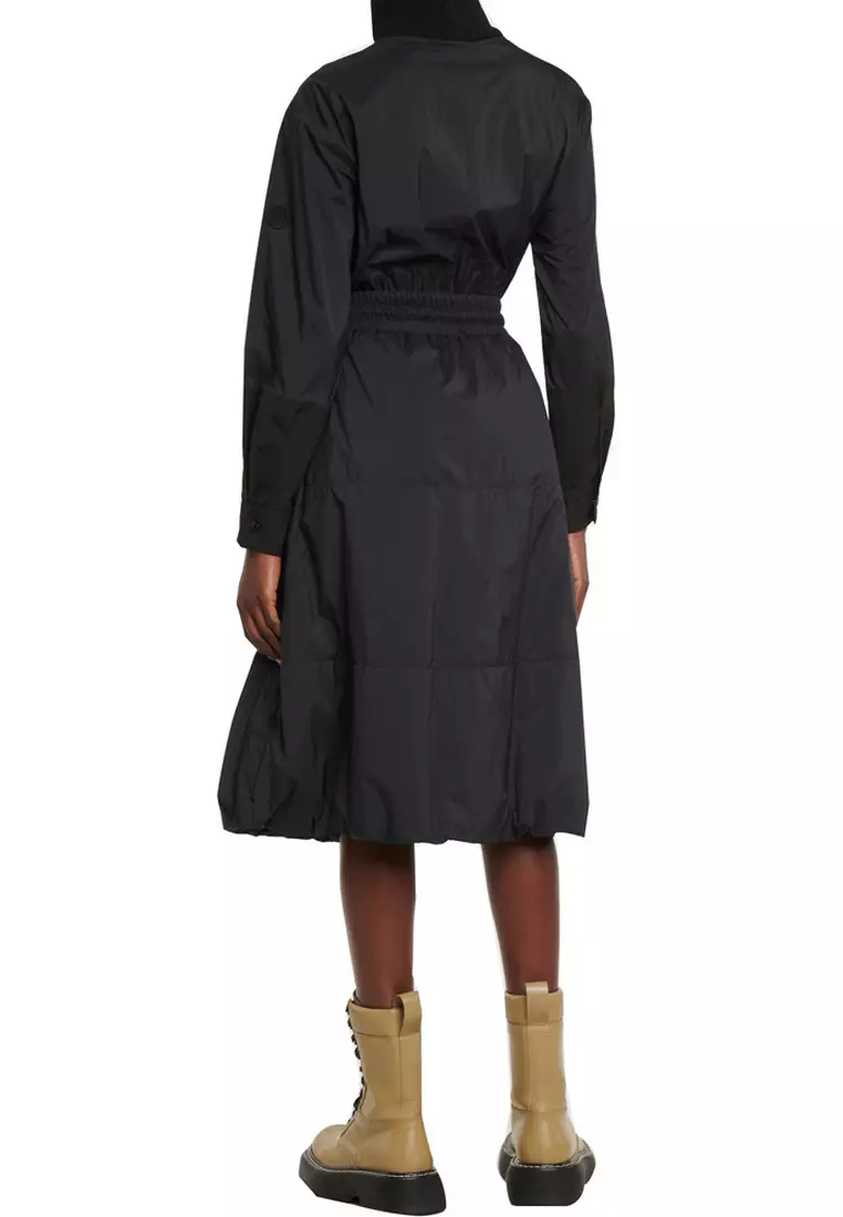 人気の贈り物が大集合 Dress Drawcord Moncler Buy in ZALORA | Online 2025 Black ロングワンピース+マキシワンピース
