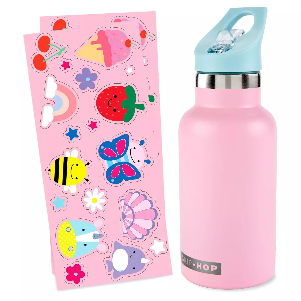 Jual Skiphop Skip Hop Spark Style Canteen Bottle With Sticker Green