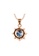 Her Jewellery gold Alexandrite - Flora Pendant (Rose Gold) 18K Real Gold Plated by Her Jewellery CA8A2AC09C6964GS_3