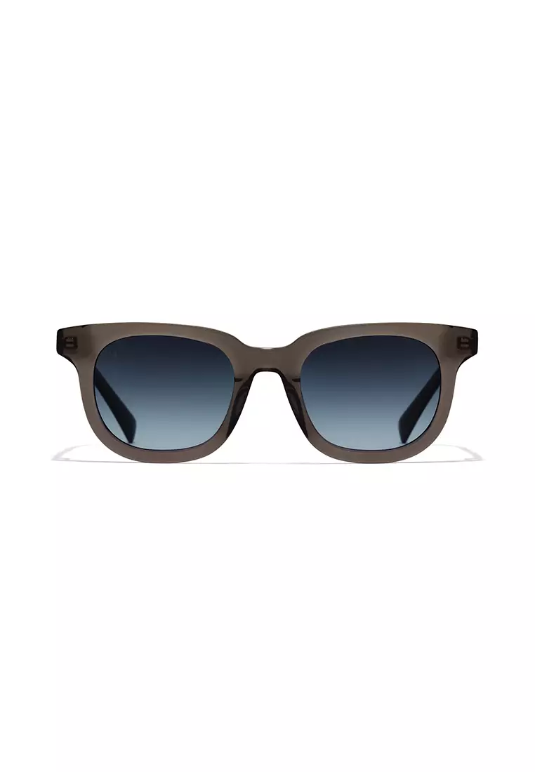 HAWKERS Grey Blue Denim Oasis Sunglasses For Men And Women, Unisex. Official Product Designed In Spain