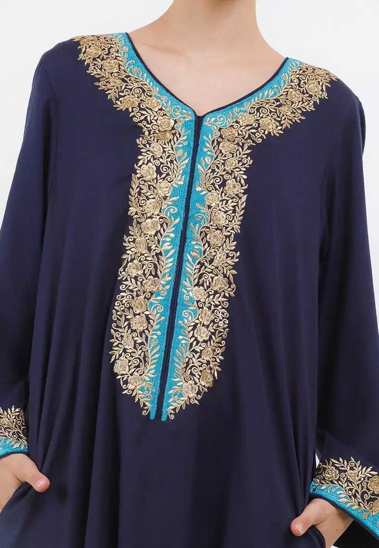 Chanira Festive Kiara Gamis-Navy
