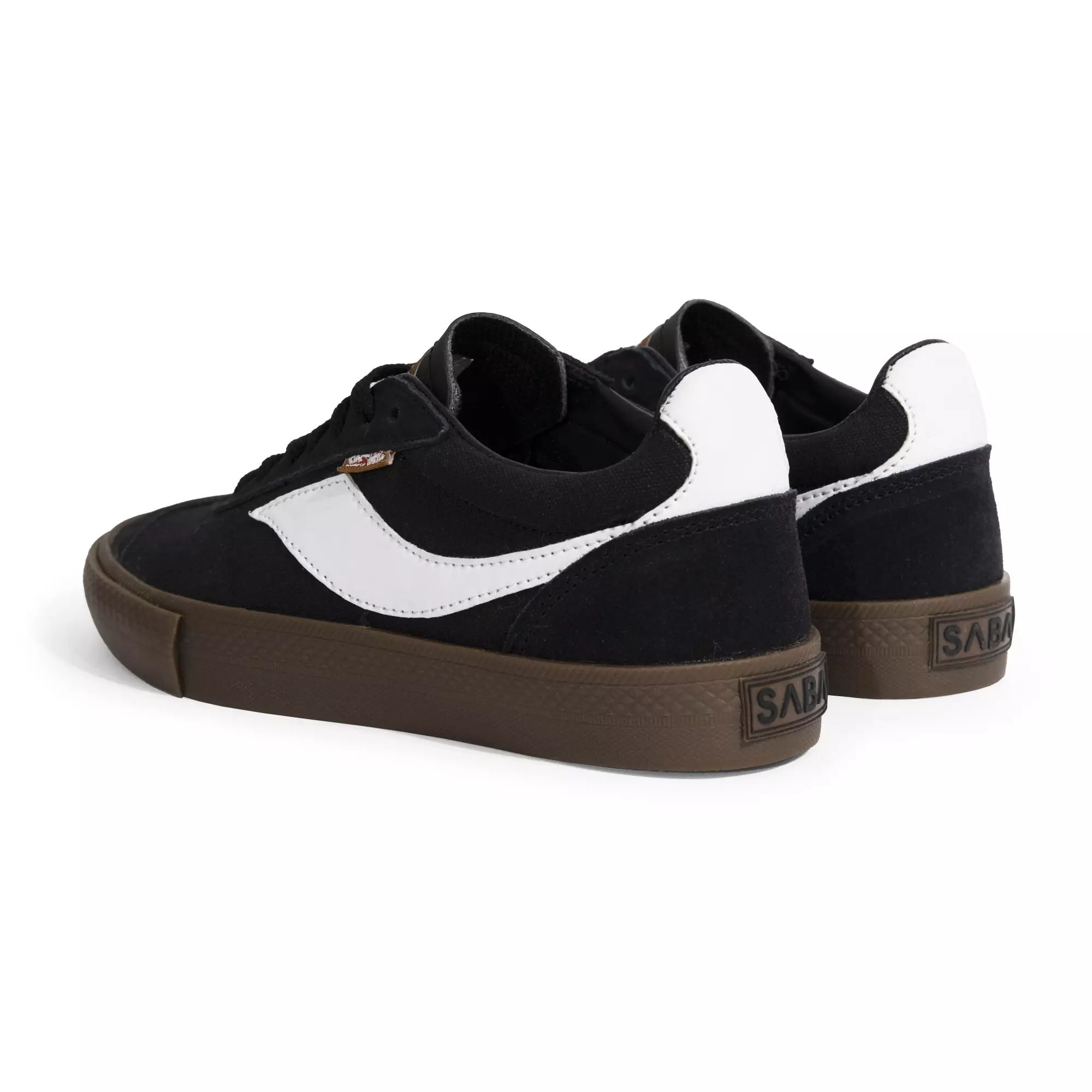 SABA Brazilian Black White Dark Gum - Sepatu Sneakers Pria Dan Wanita