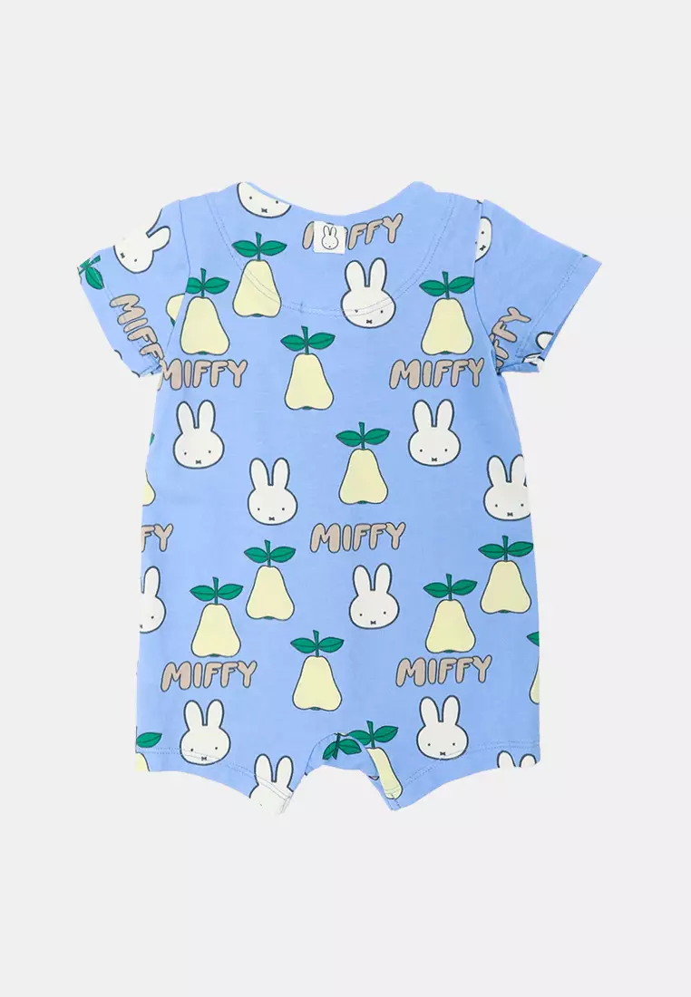 The Short Sleeves Licensed Zip Romper