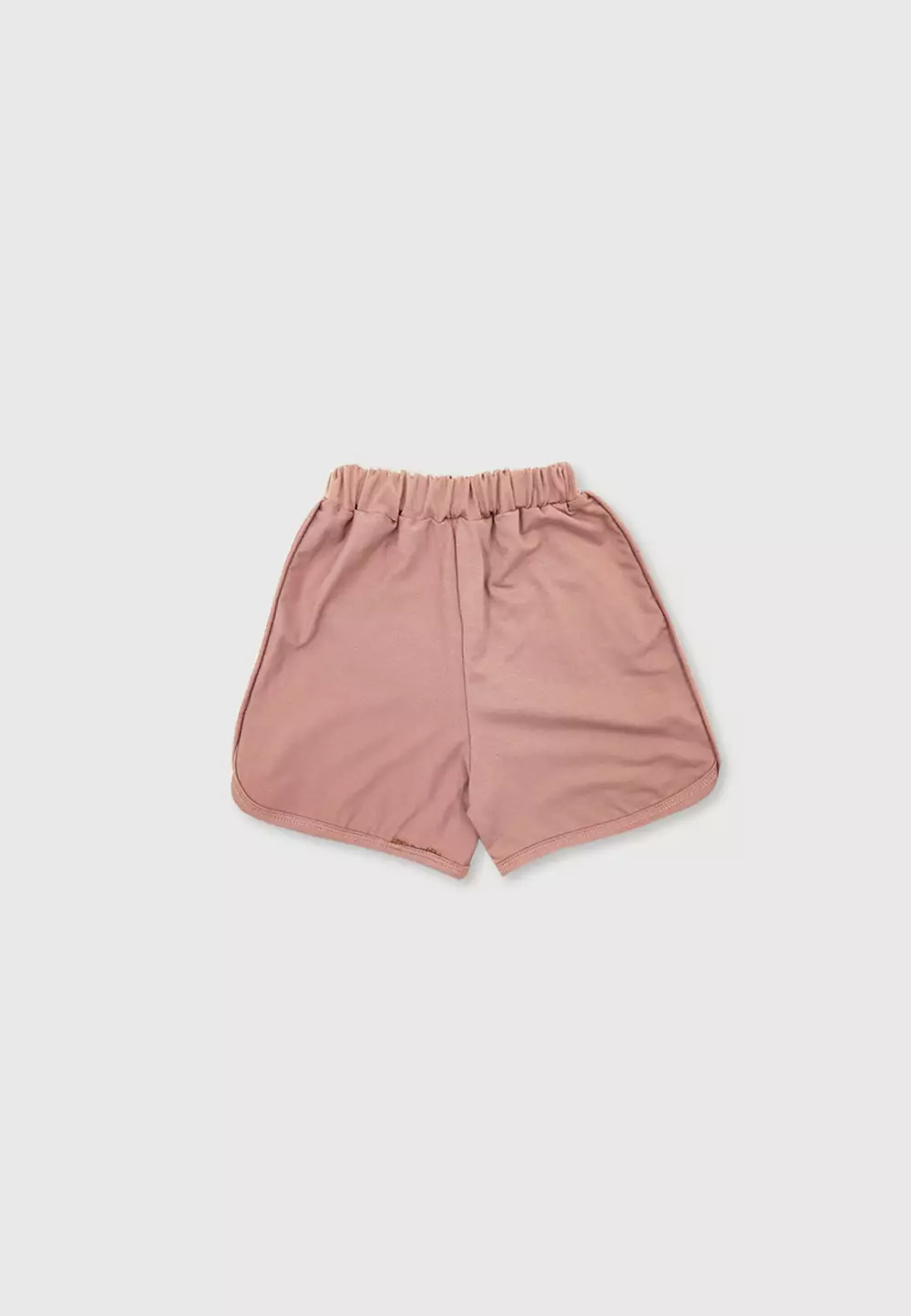 Wakakids Setelan Bayi Anak Baju Oblong Pendek Kancing Depan Celana Pendek Basic 3917 Salmon