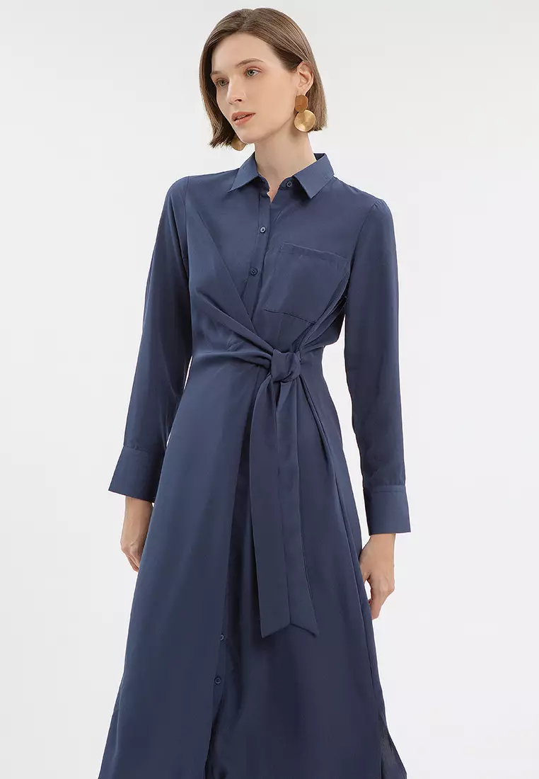 Minimal Skylar Dress Insignia Blue