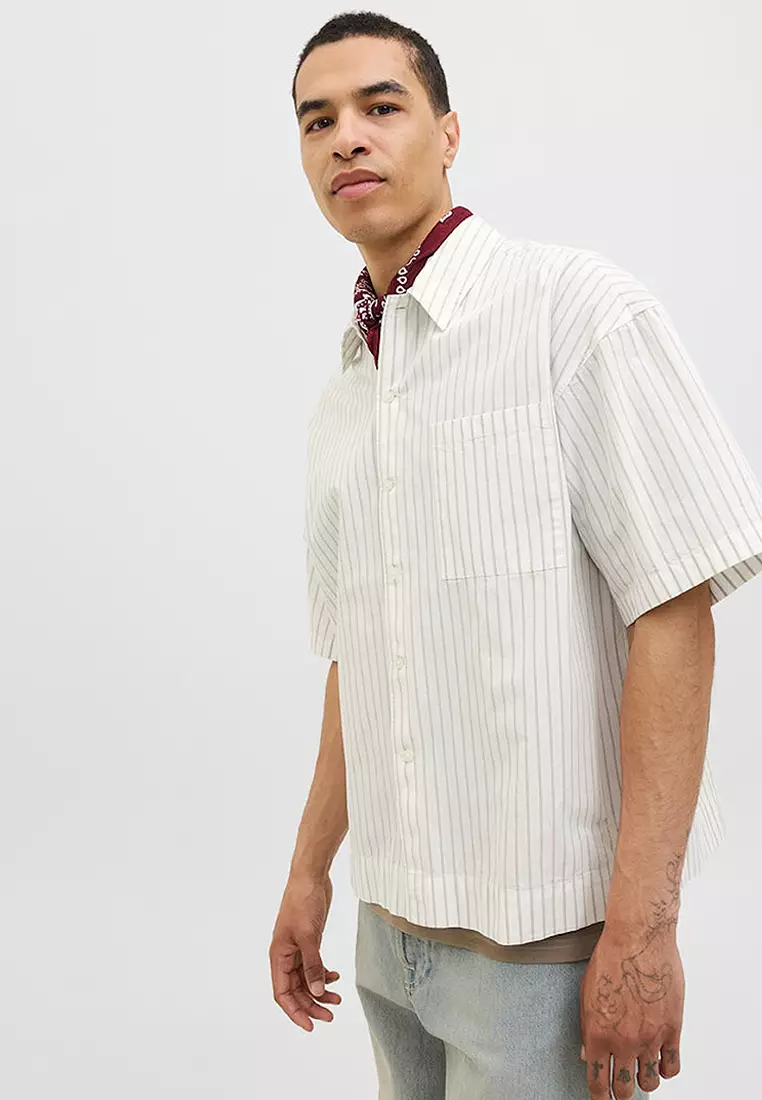 Short Sleeves Poplin Shirt