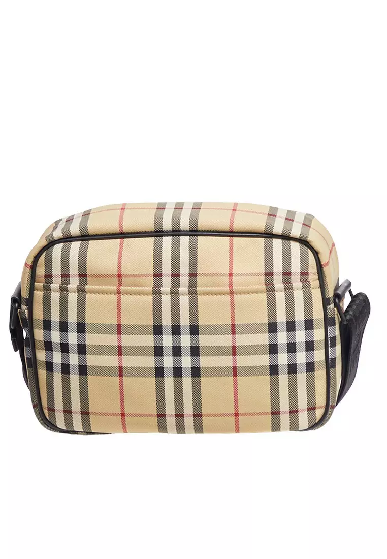 Nylon Paddy Crossbody Bag in Archive Beige