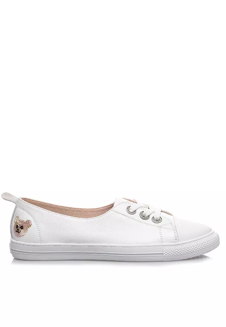 Smart Causal Leather Sneakers RX5186