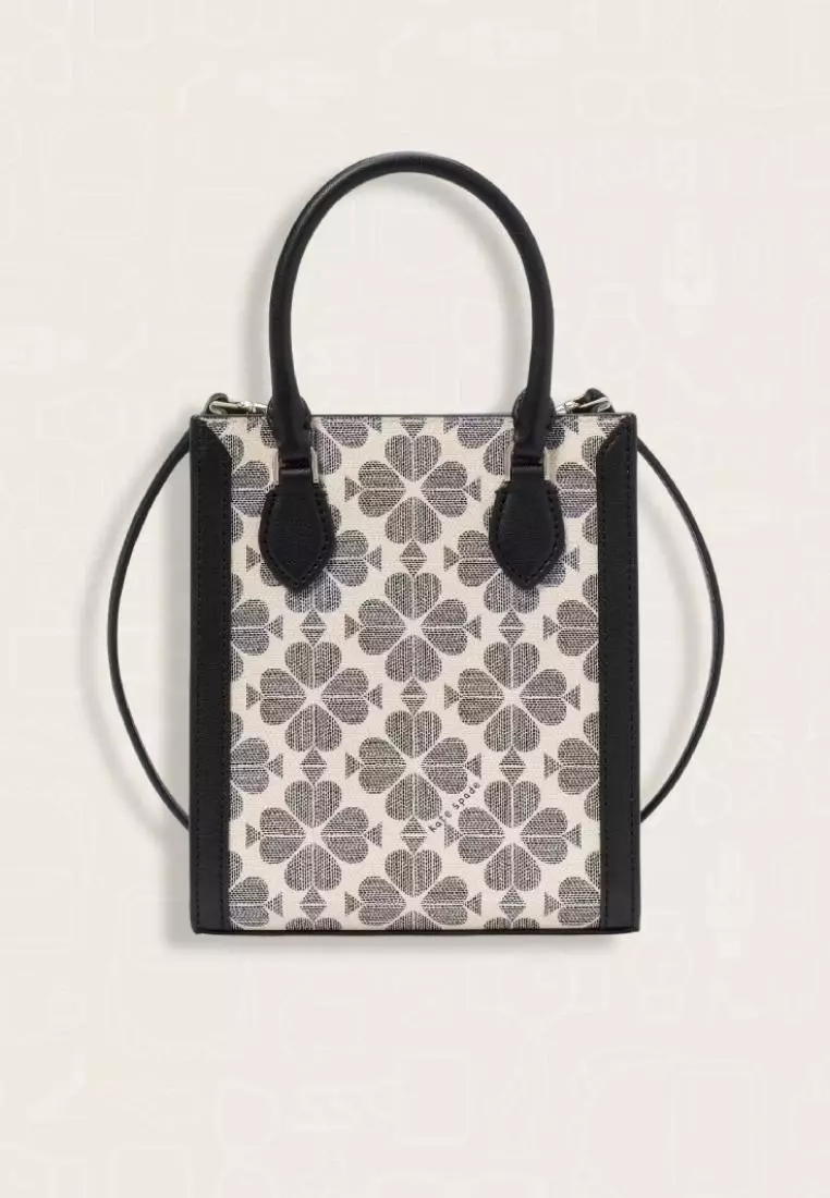 Kate Spade Signature Spade Flower Mini Tote Black Multi