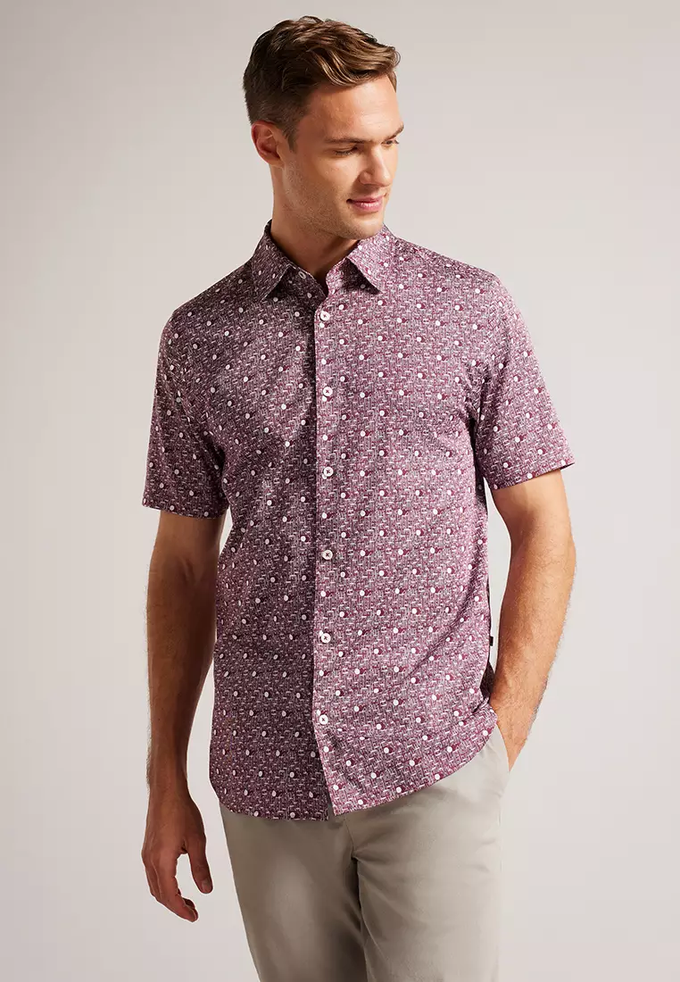 ted baker short sleeve button up