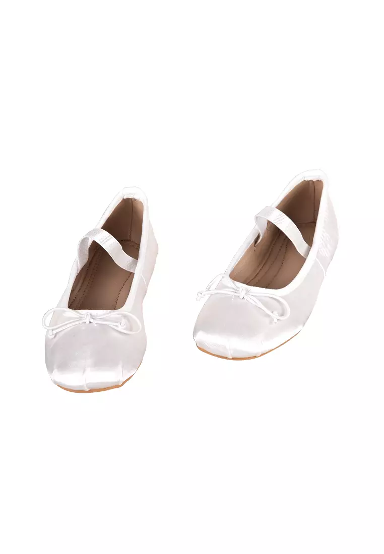 White ballet cheap pumps kids