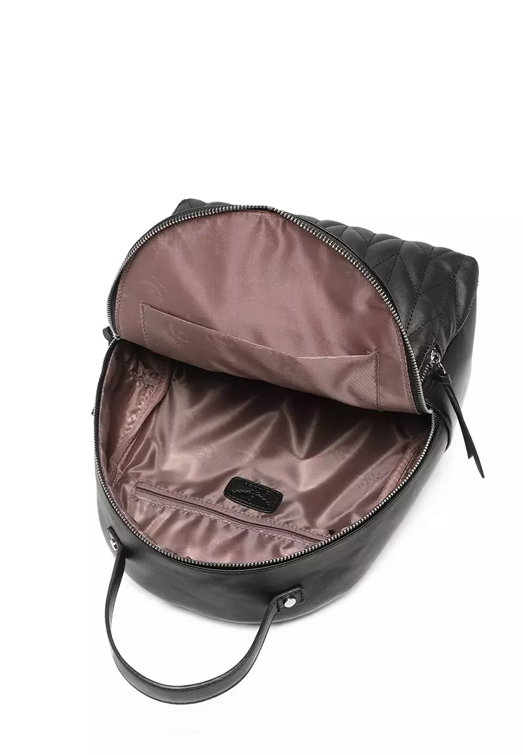 GYKACO FANCY Black - Tas Ransel Wanita - Fashion Backpack (Import)