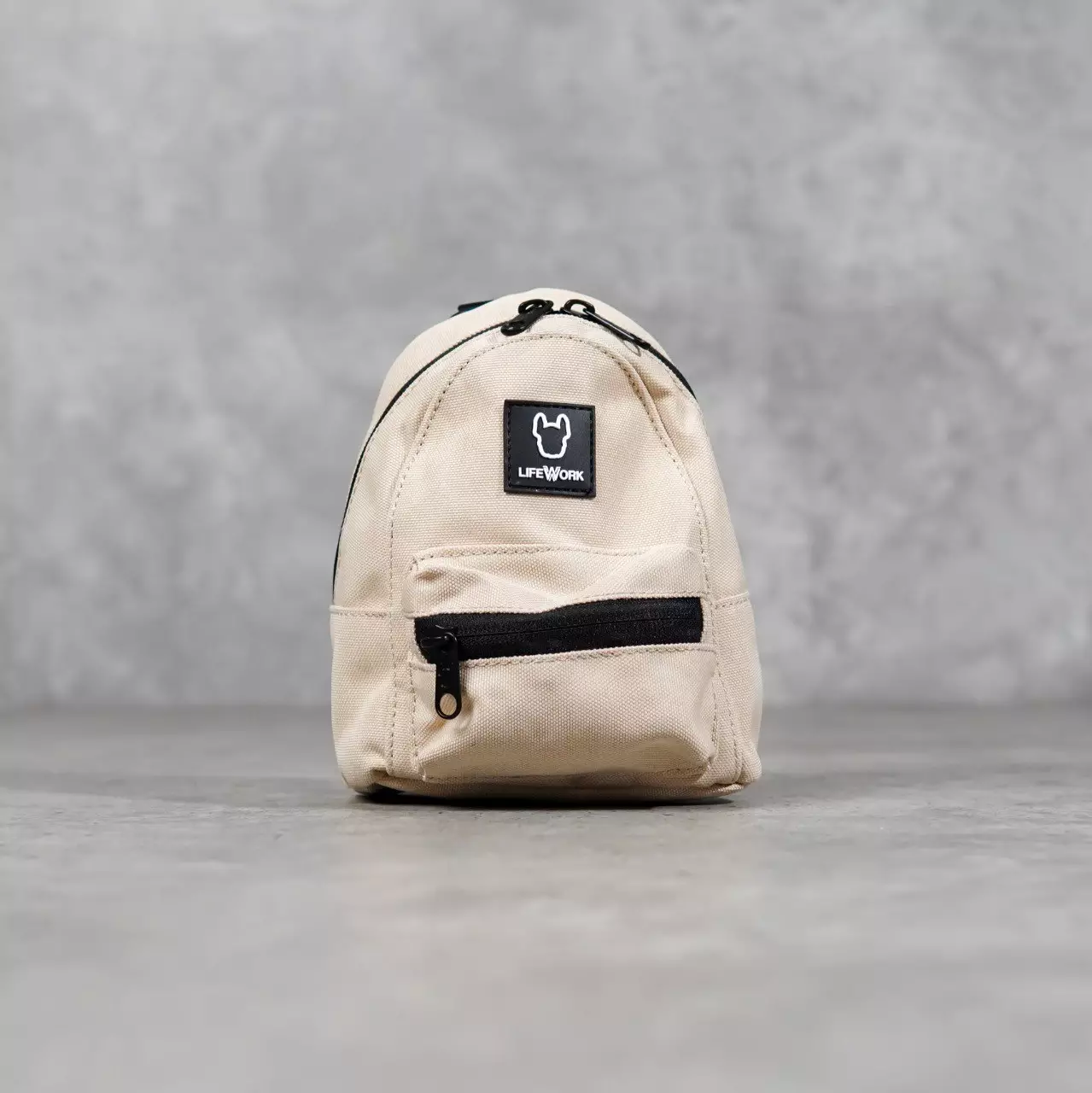 Tas LIFE WORK RADOG OUTLINE LOGO BEIGE SS25 BEBEBOO BACKPACK 100% ORIGINAL