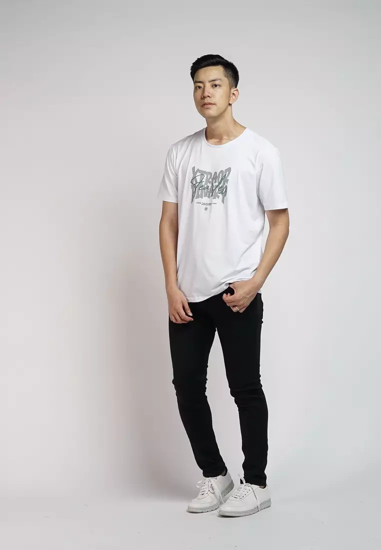 XTRAORDINARY T-Shirt Cotton Spandex Pria 48091