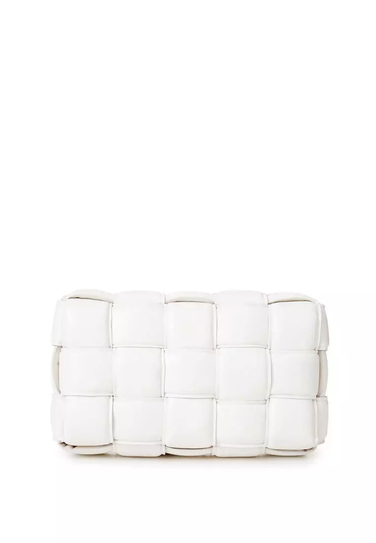 White on sale bottega clutch