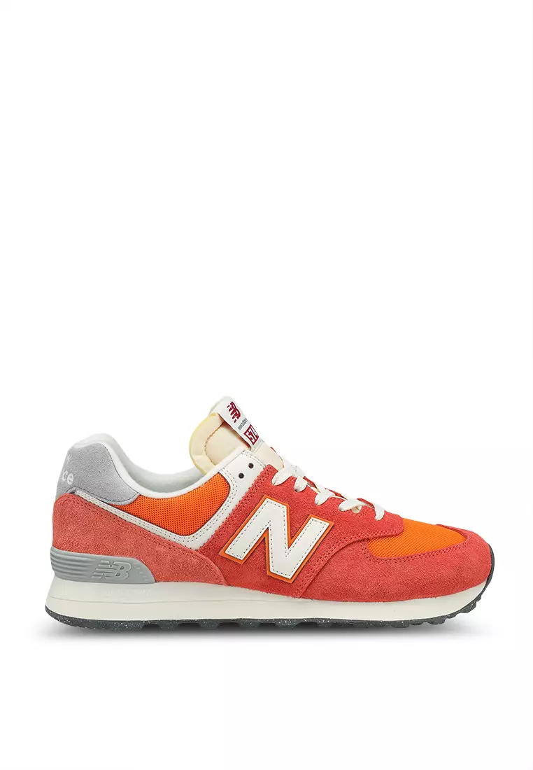 New balance wl574 womens Orange on sale