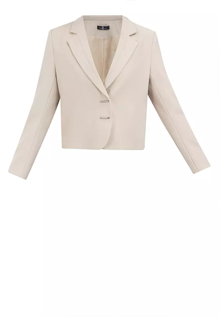 Short Relaxed Fit Blazer