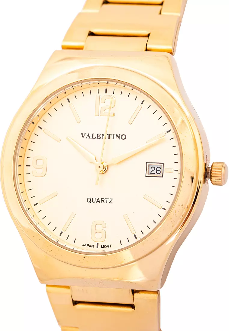 Analog Watch 20122264-Gold Dial - Number