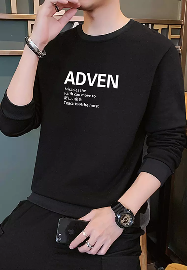 Printed Long Sleeves Tee