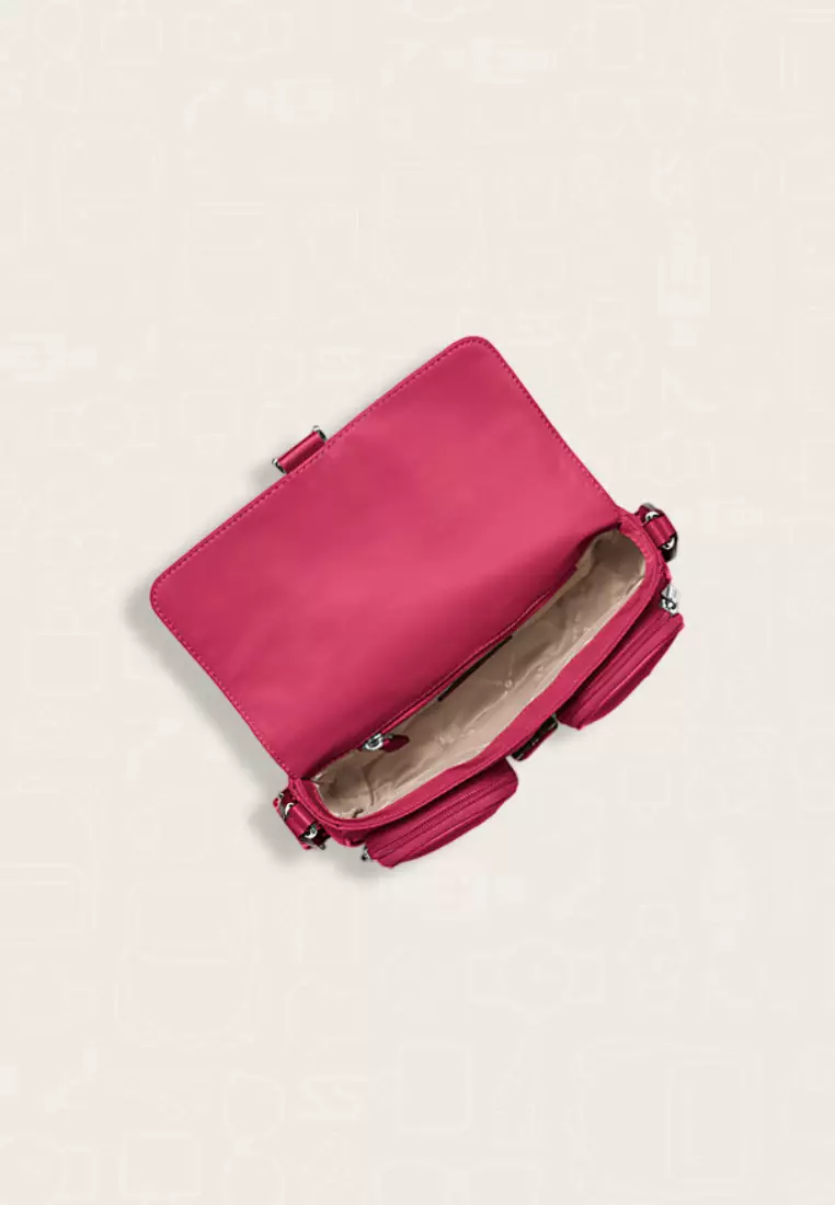 Jual Michael Kors Michael Kors Khai Medium Nylon Messenger Bag Dark ...