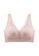 XAFITI pink Women's Non-wired Thin Pad Lingerie Set (Bra And Underwear) - Pink 092EAUS51B6E2EGS_1