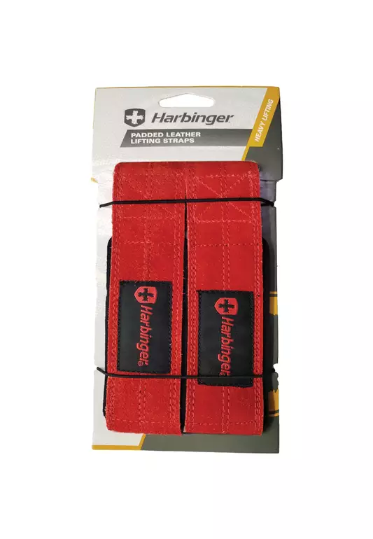 Padded Leather Lifting Straps