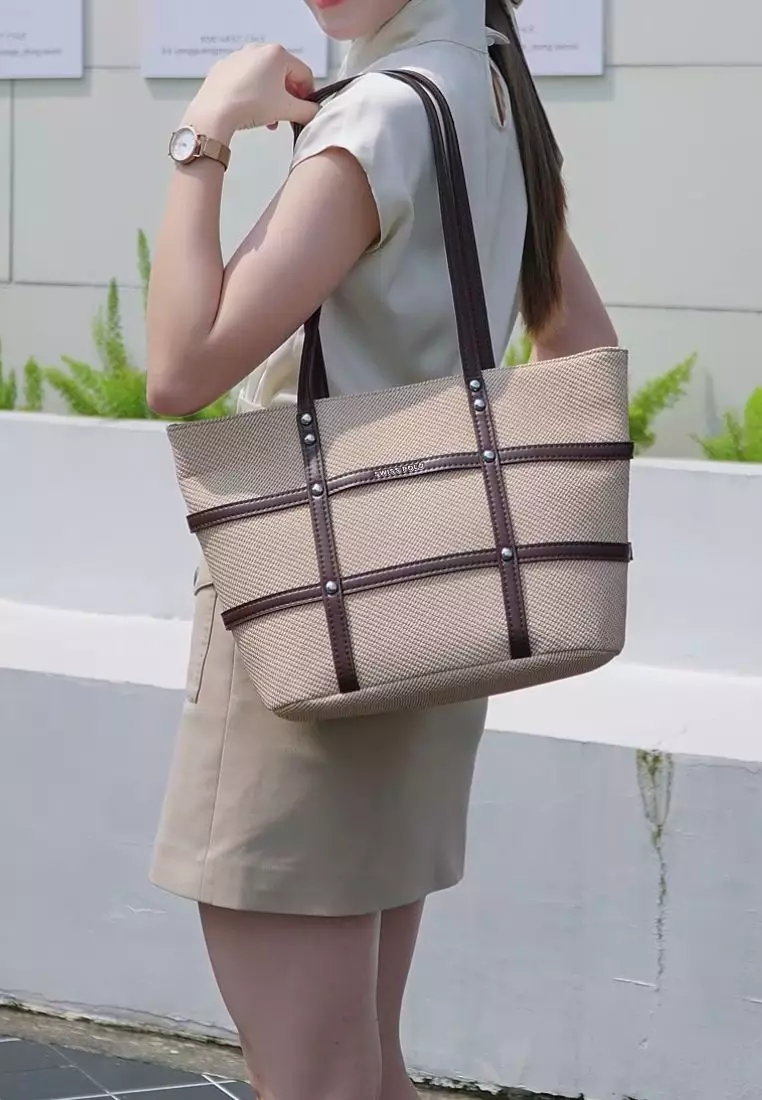 Women's Tote Bag / Shoulder Bag (Tas Jinjing Wanita / Tas Bahu Wanita) - Kuning