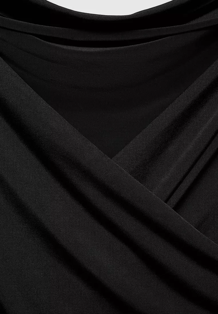 Crossover-Design T-Shirt