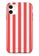 Polar Polar red Scarlet Stripe iPhone 11 Dual-Layer Protective Phone Case (Glossy) 8CB0BAC309CB75GS_1