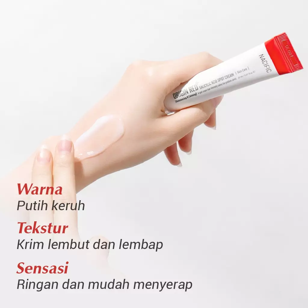 Nacific Origin Red Salicylic Acid Spot Cream Skin Care 20ml