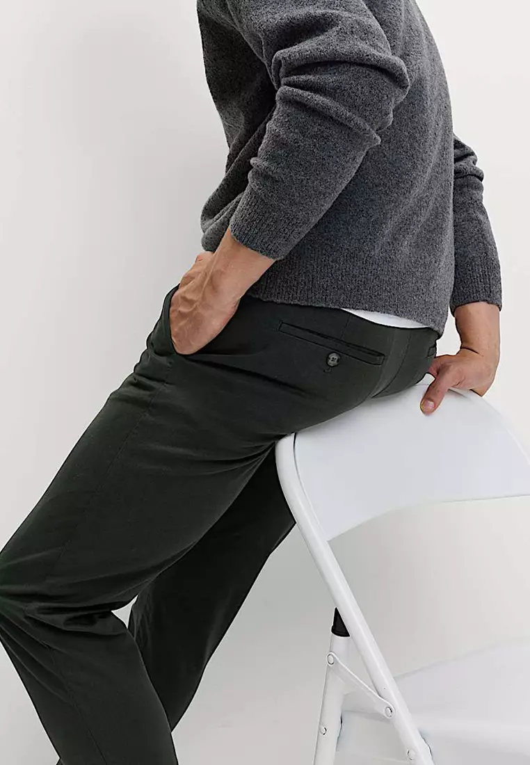Slim Fit Cotton Rich Stretch Chinos