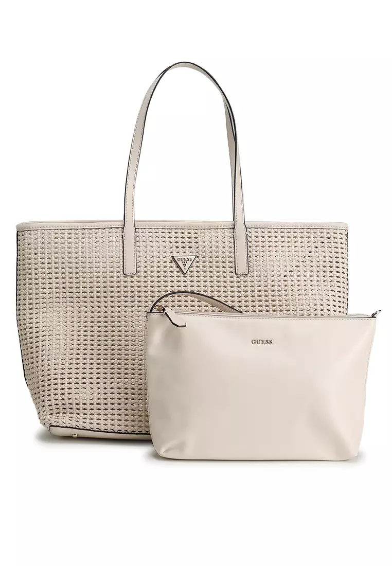 Guess■ BRIGITTA ポーチ ビッグ トートバッグ Guess Brigitta Large 2 In 1 Tote Bag 2025 | Buy Guess Online