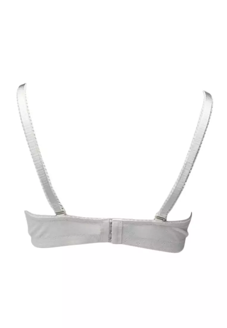 WIMIU Bra Set Pakaian Dalam Wanita Panty Celana Dalam Wanita 000515 Grey