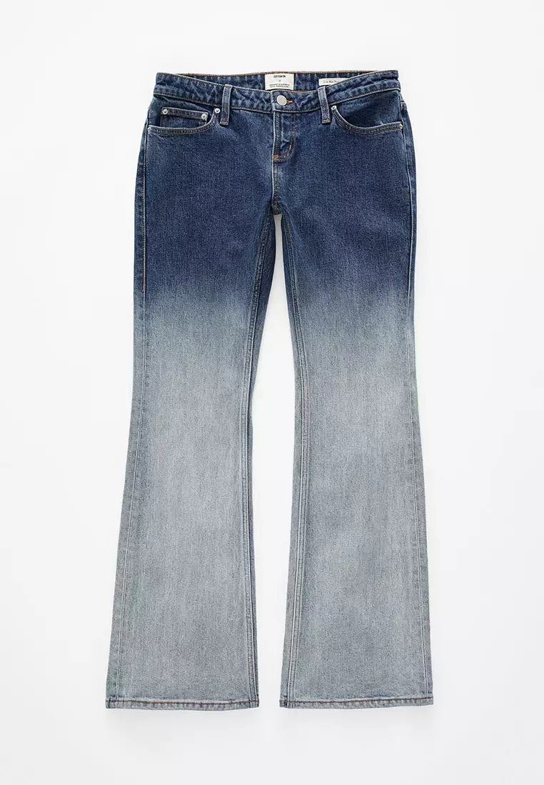Low Rise Bootcut Jeans