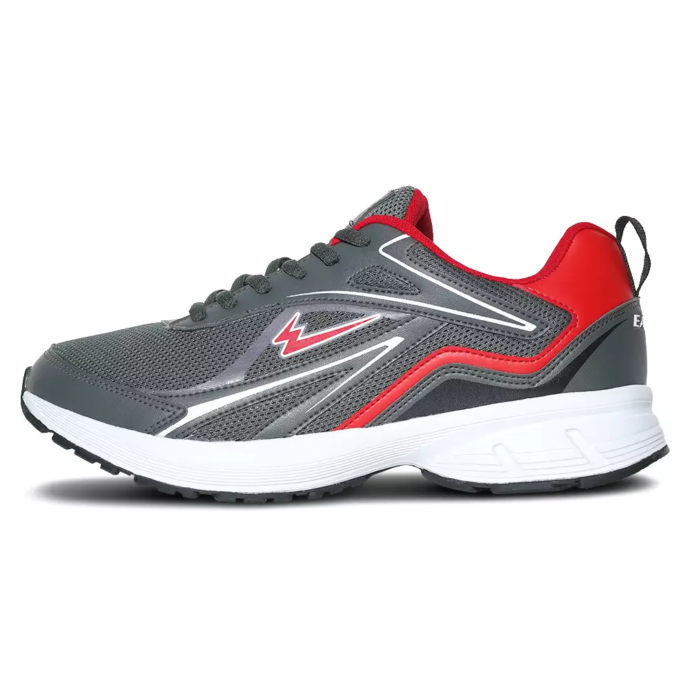 Eagle Sepatu Running Over Drive  – ABU TUA/MERAH