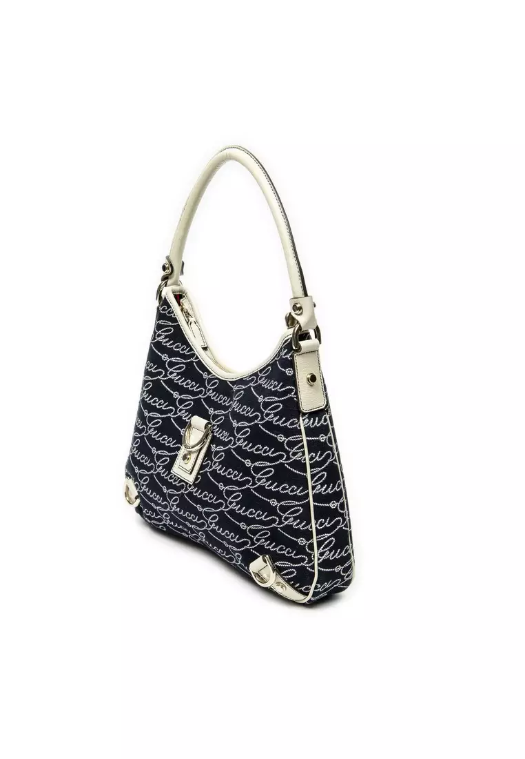 Pre-Loved Small Abbey D-Ring Hobo