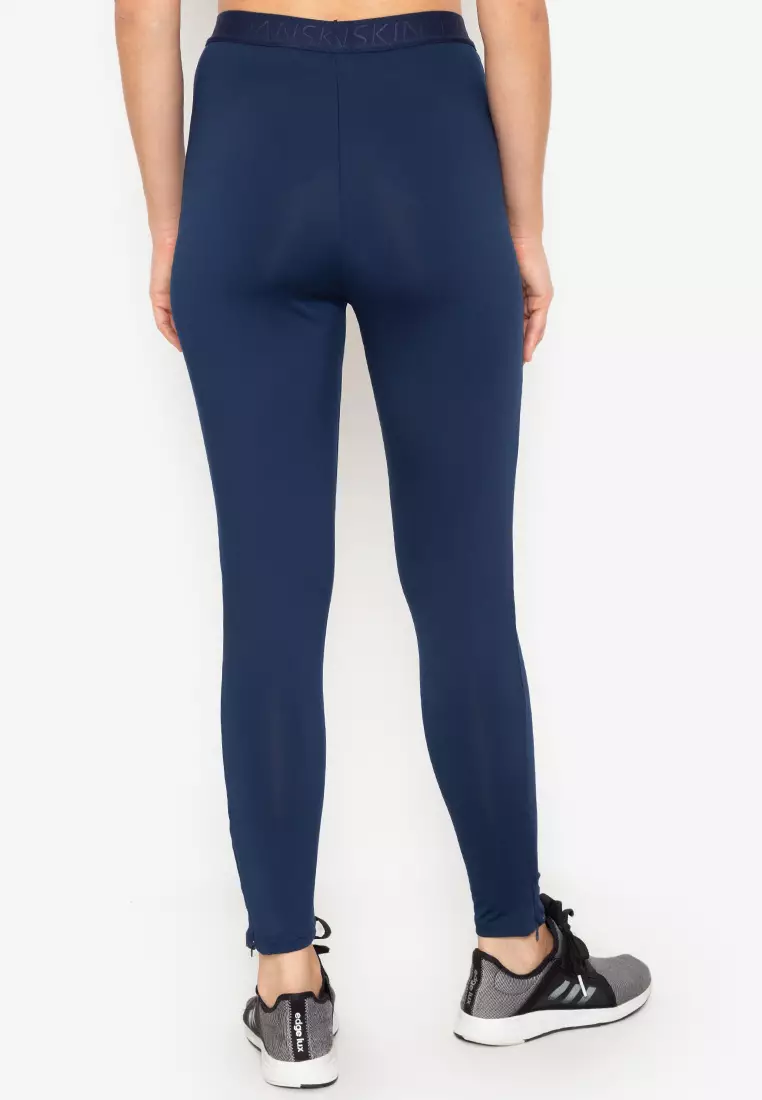 Henpk Womens Plus Size Clearance Under 10 Fashion Women Pants Casual Pocket  Slim Leggings Fitness Leggins Length Jeans Dark blue L 