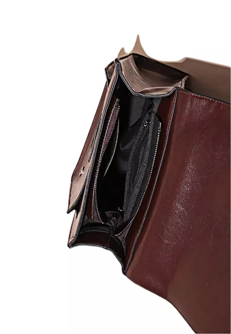 Women's Retro Cowhide Leather Shoulder Bags Backpacks