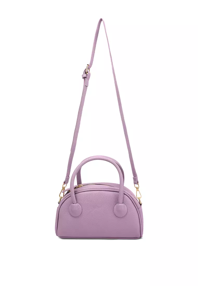 Tas Tangan Half Moon Warna Ungu