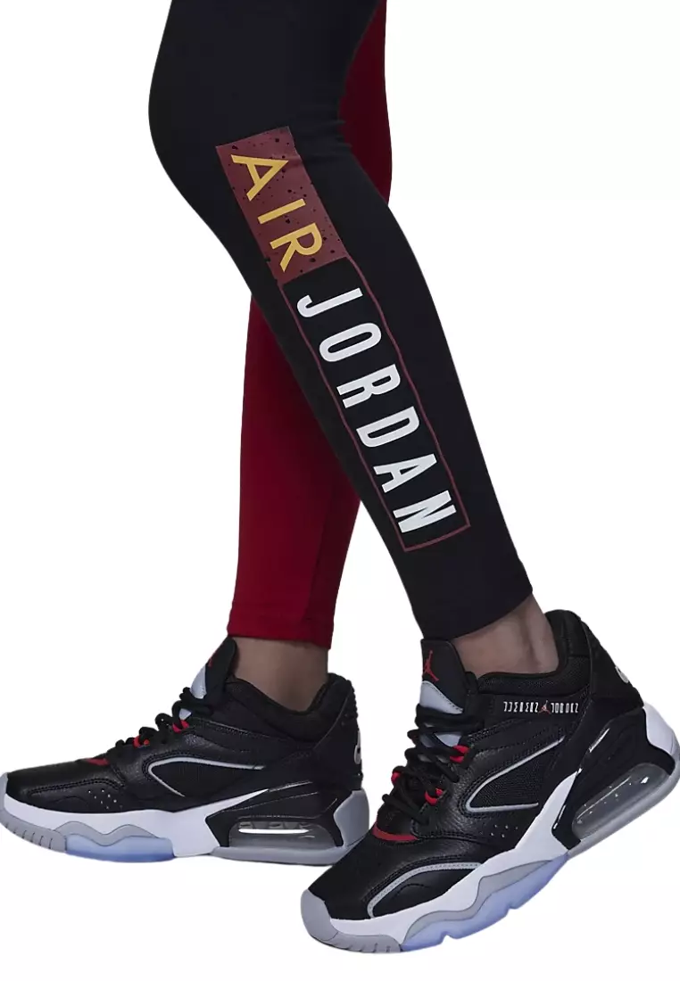 Red jordan hotsell leggings