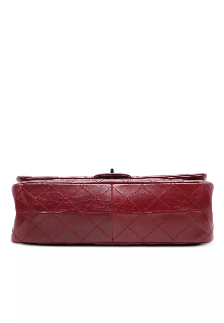 Pre-Loved Chanel Quilted Aged Calfskin Reissue 2.55 Double Flap 226