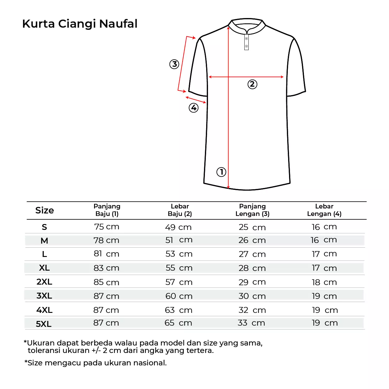 Tiento Naufal Baju Koko 3in1 Kurta Pria Dewasa Muslim Kerah Ciangi Casual Kerja Dry Fit Olahraga Ibadah Salat Lengan Pendek Ramadhan