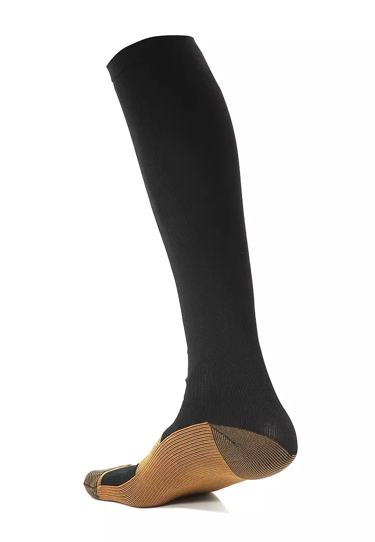 Seish Socks Healthy Kaos Kaki Kesehatan Unisex Remove Odor Material Poliester Spandeks Nylon ORIGINAL - Black