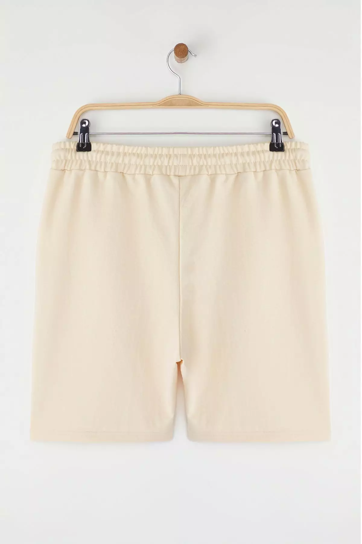 Stone Regular/Normal Cut Cotton Shorts with Label Applique TMNSS23SR00079